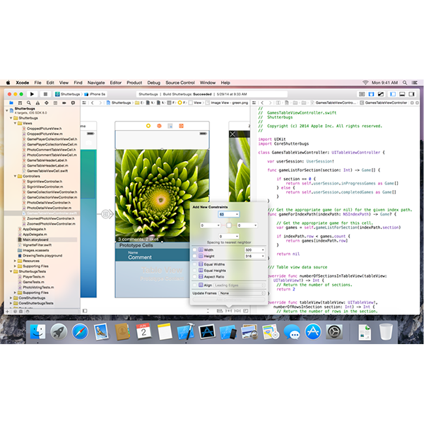 Apple Xcode Screen